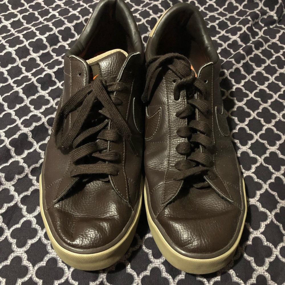 Nike 2010 Classic Sweet Leather 318333-202 Chocolate Brown Sneakers Mens Sz 11.5 - Picture 7 of 16